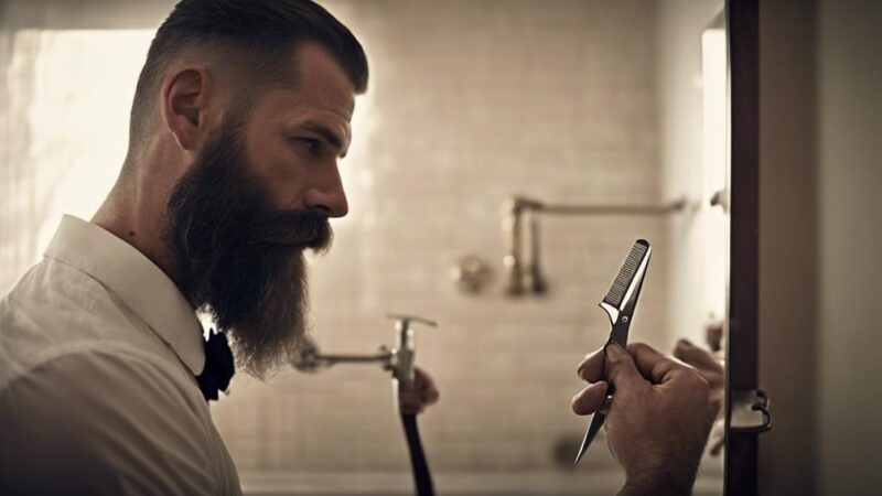 Tipps zum Trimmen: Wie man seinen Bart wie ein Profi formt